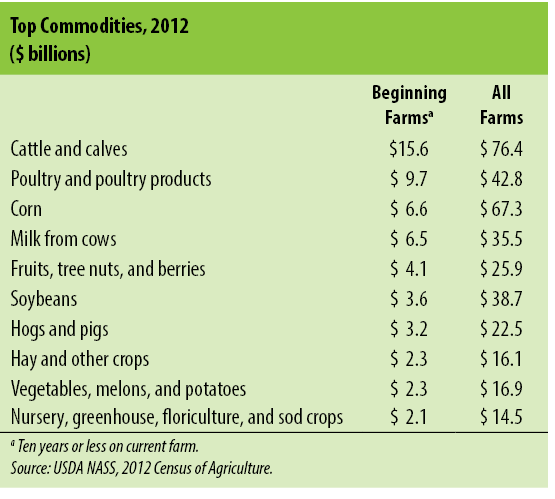 Top Commodities, 2012
